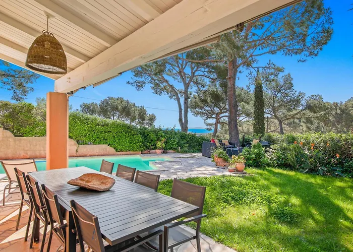 Villa Vue I Calme I Verdoyant I 8 Pers I Clim I Bbq Hyères